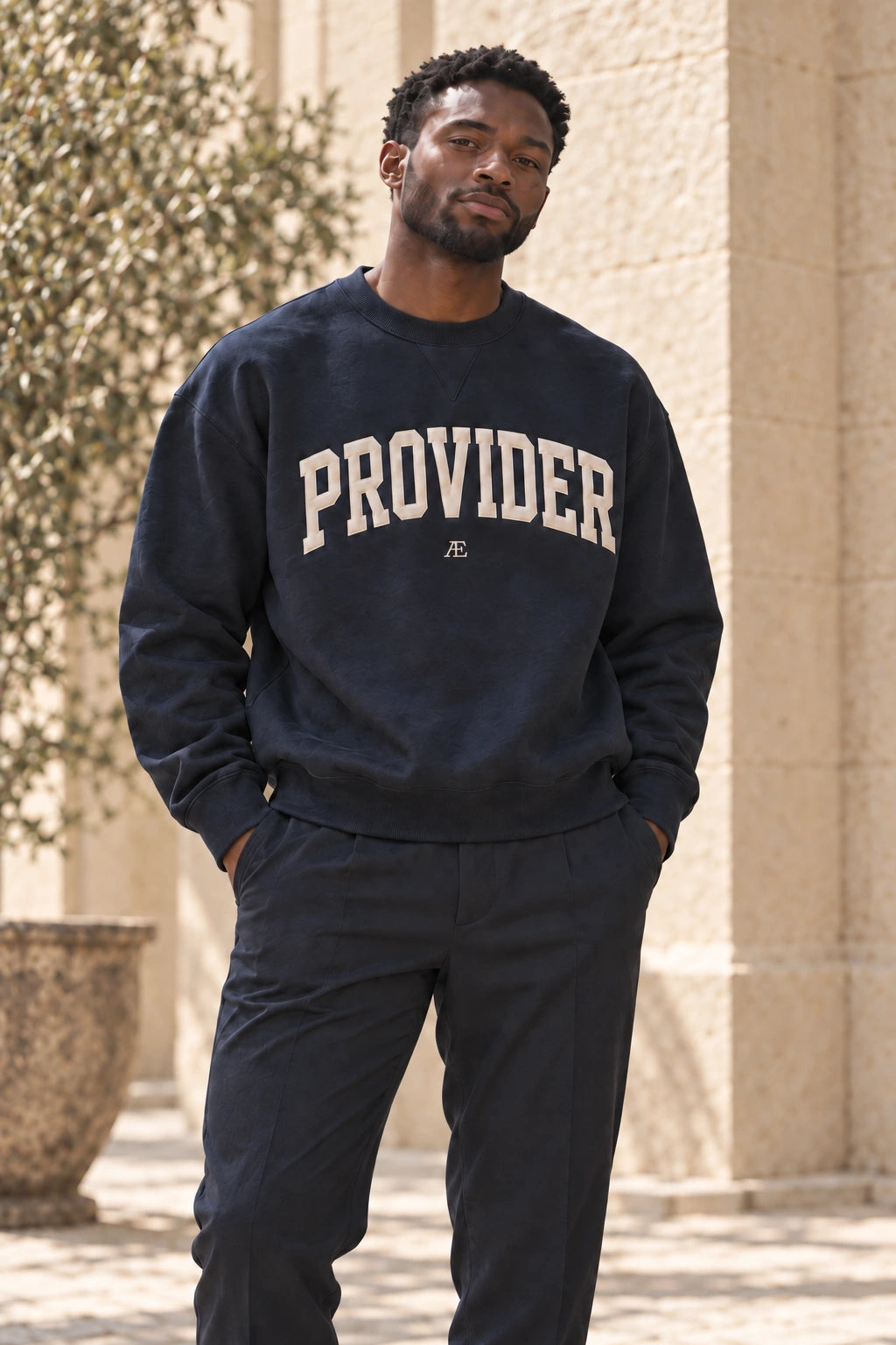 PROVIDER Crew on a model