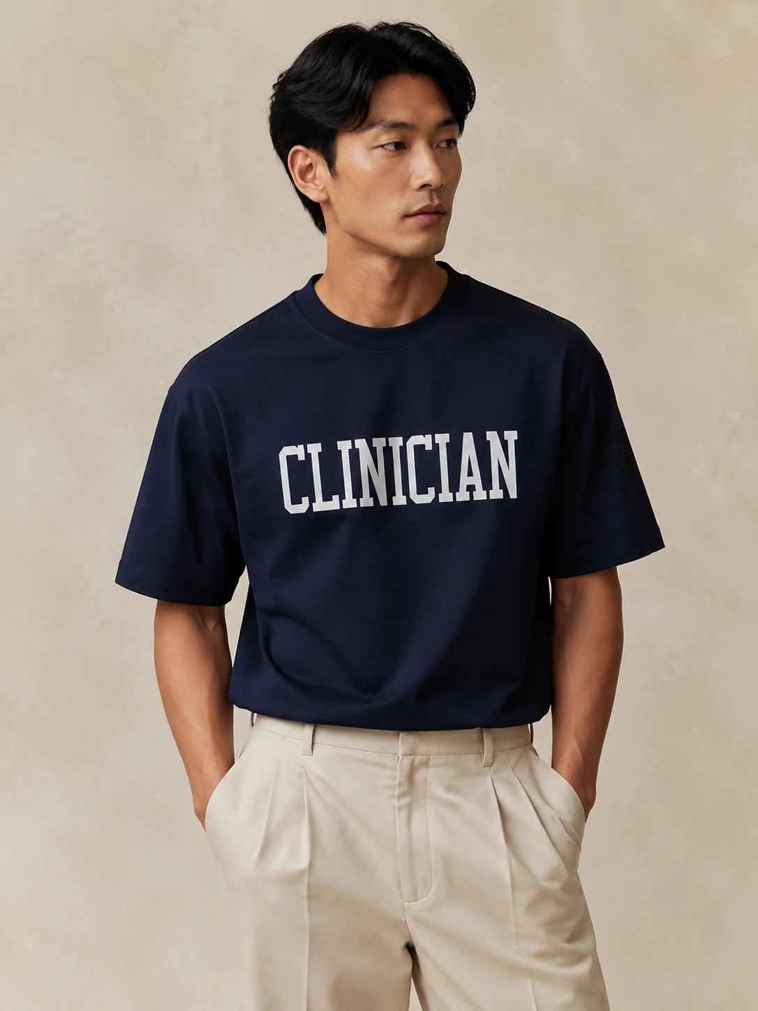 CLINICIAN Tee — Navy