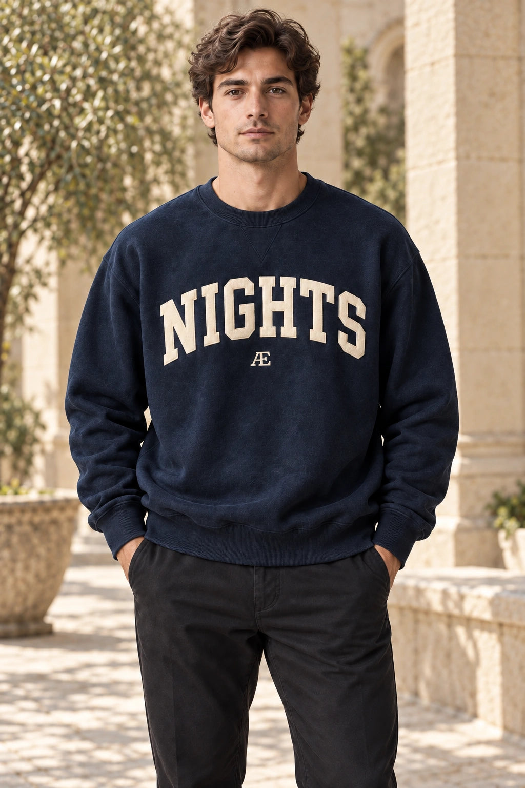 NIGHTS Crew on a model